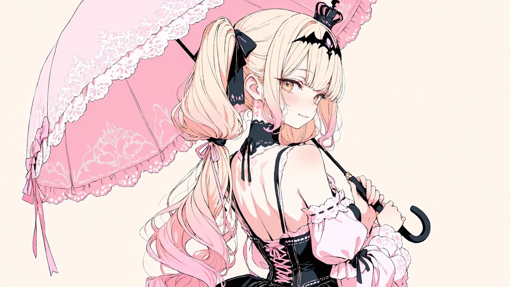 甘ゴスロリ白ギャルちゃん💞