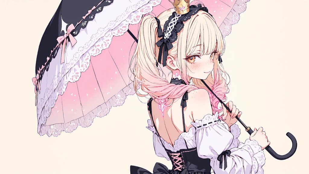 甘ゴスロリ白ギャルちゃん💞