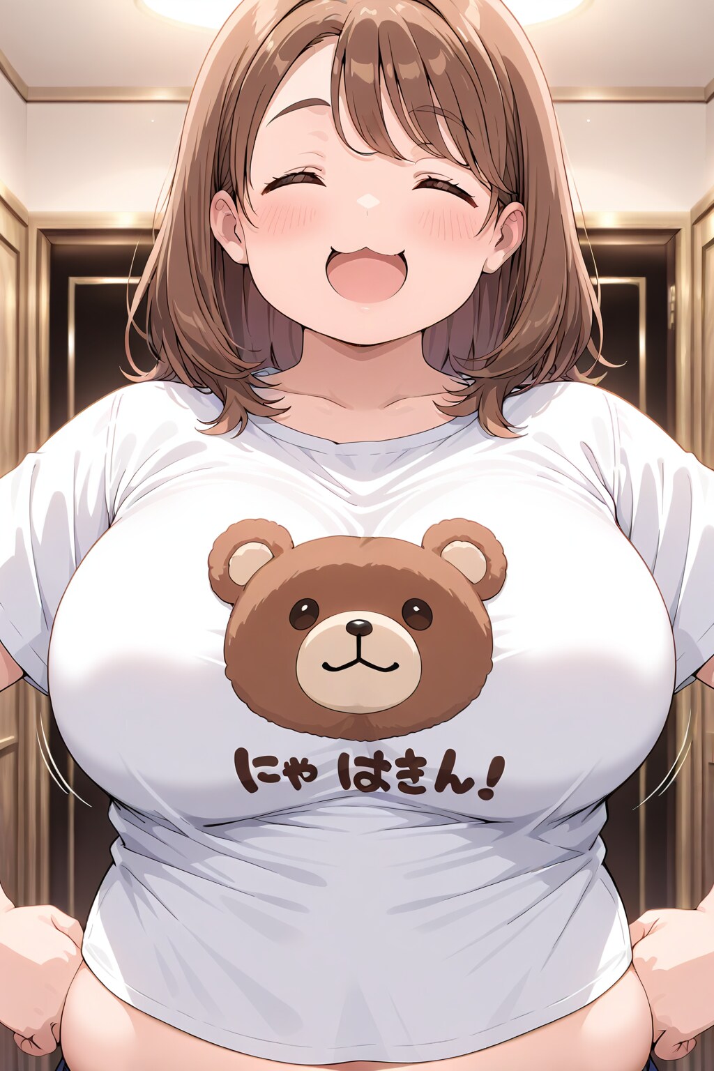 にゃはきん！くまちゃんの御姿