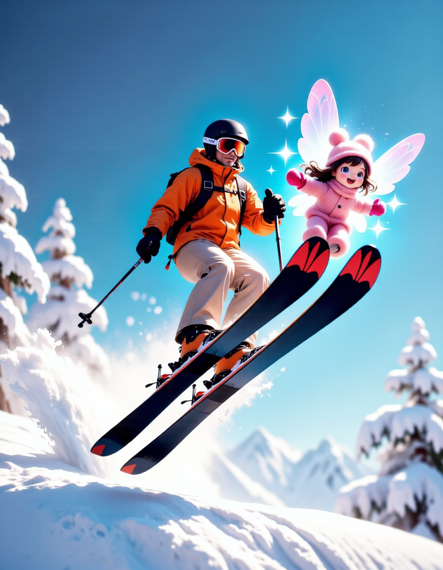 スキーの妖精 | の人気AIイラスト・グラビア
