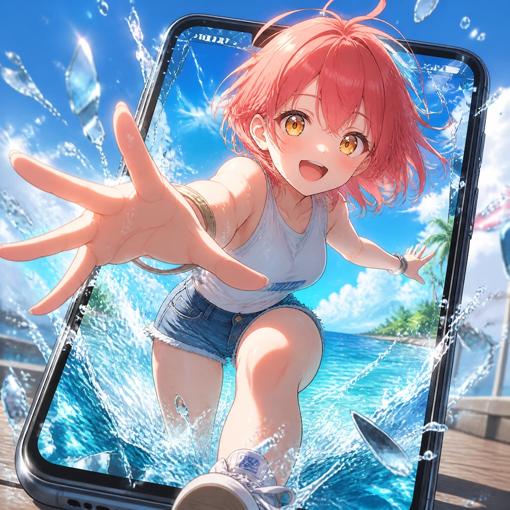 画面突破ワー（１）秋津七海　GPTimages2.0