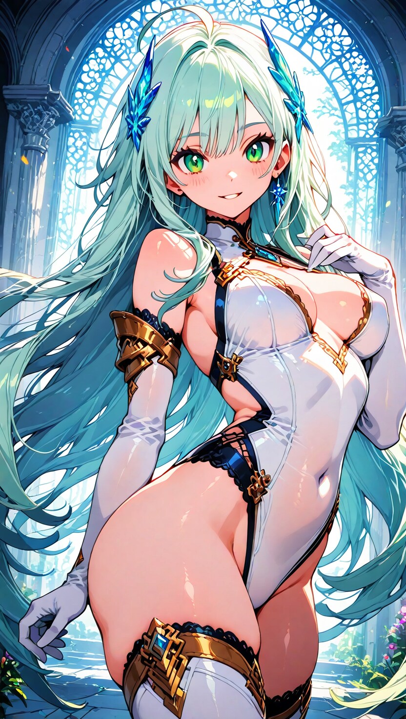 幻想的な美女の偶像