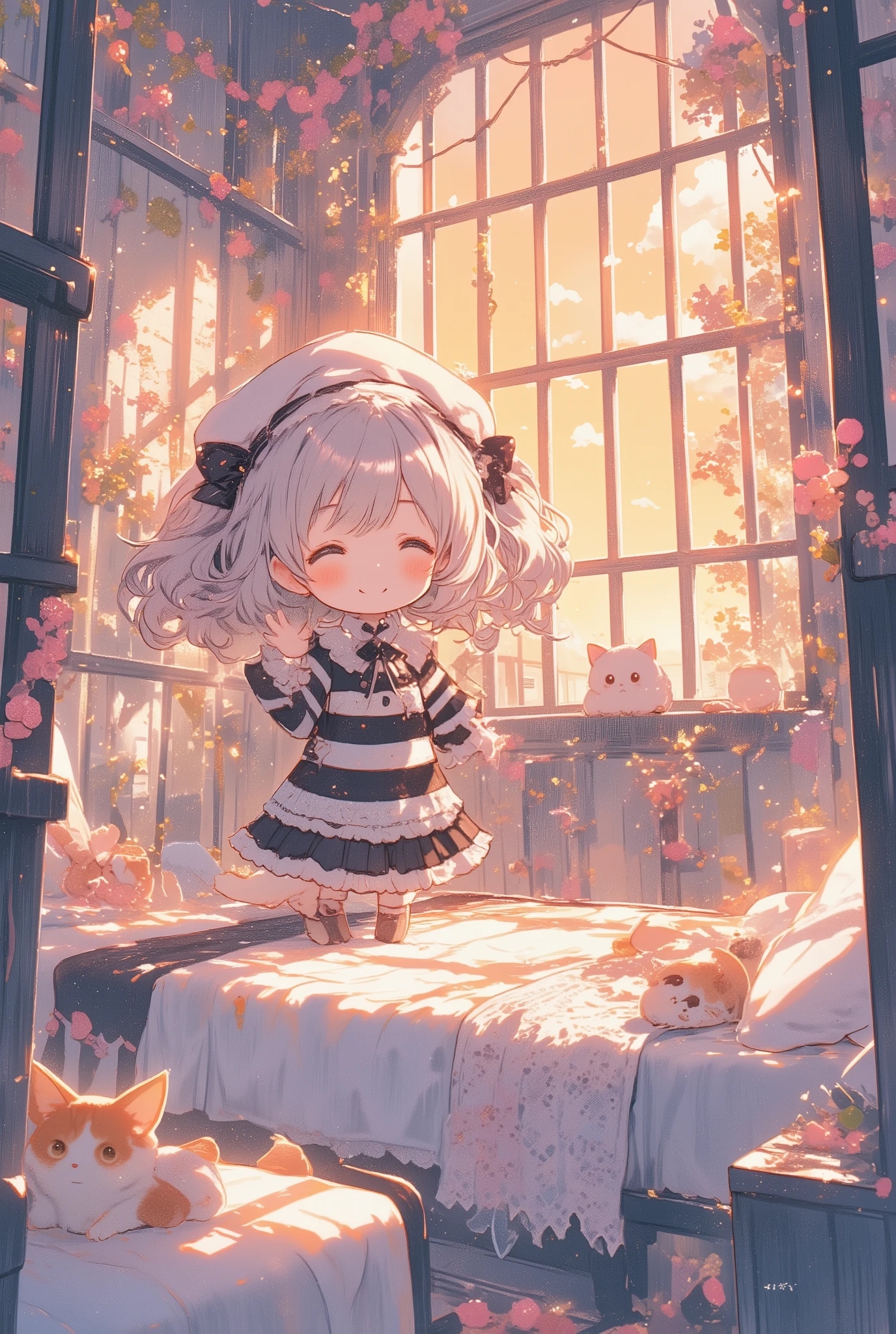 フリフリちゃんの刑務所生活 | の人気AIイラスト・グラビア