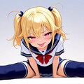 金髪小悪魔顔 2枚目