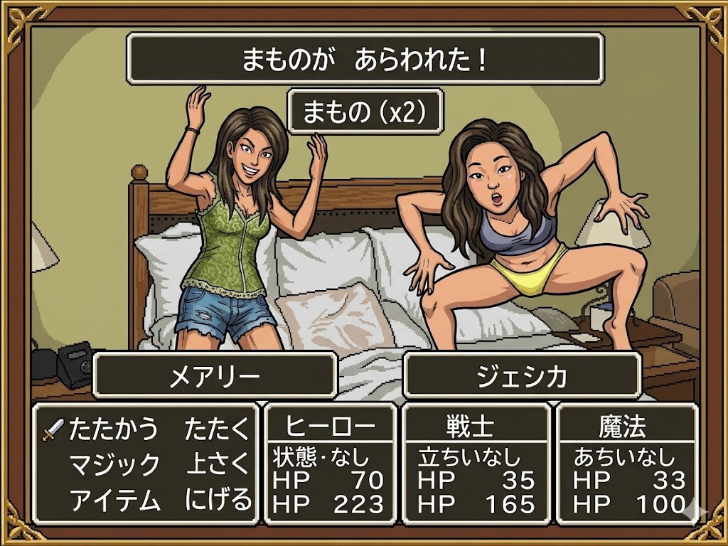 MP吸われる