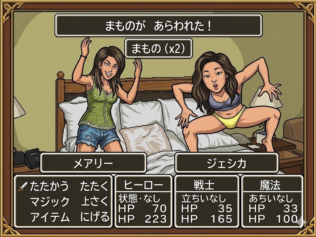 MP吸われる