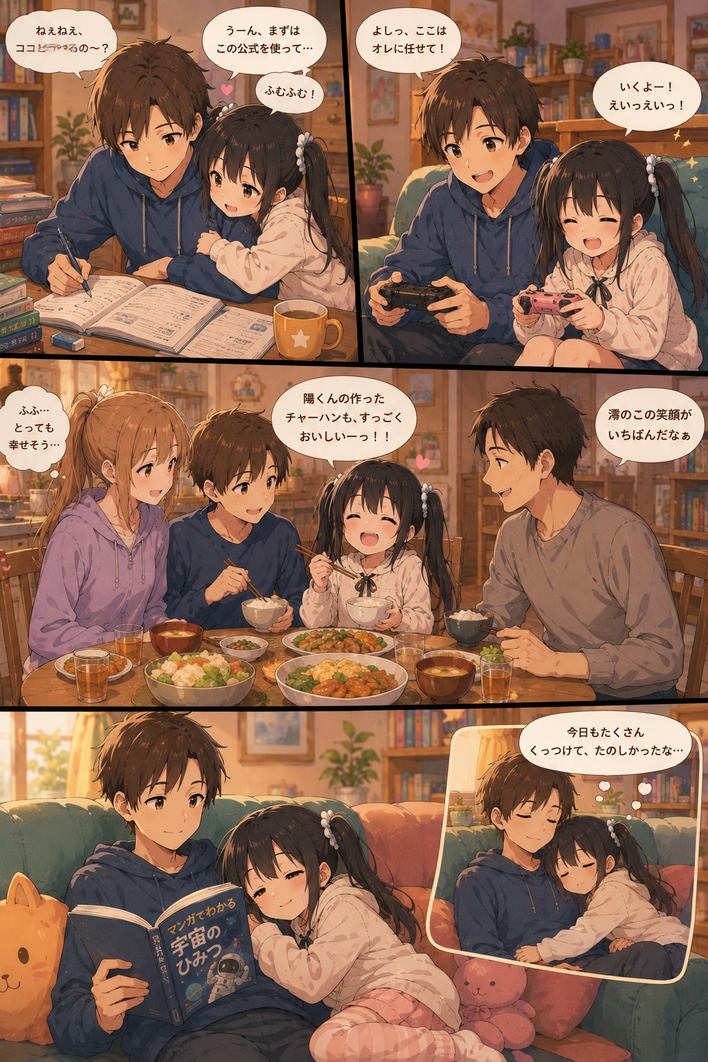 澪（みお）ちゃん家族　陽くんとの1日