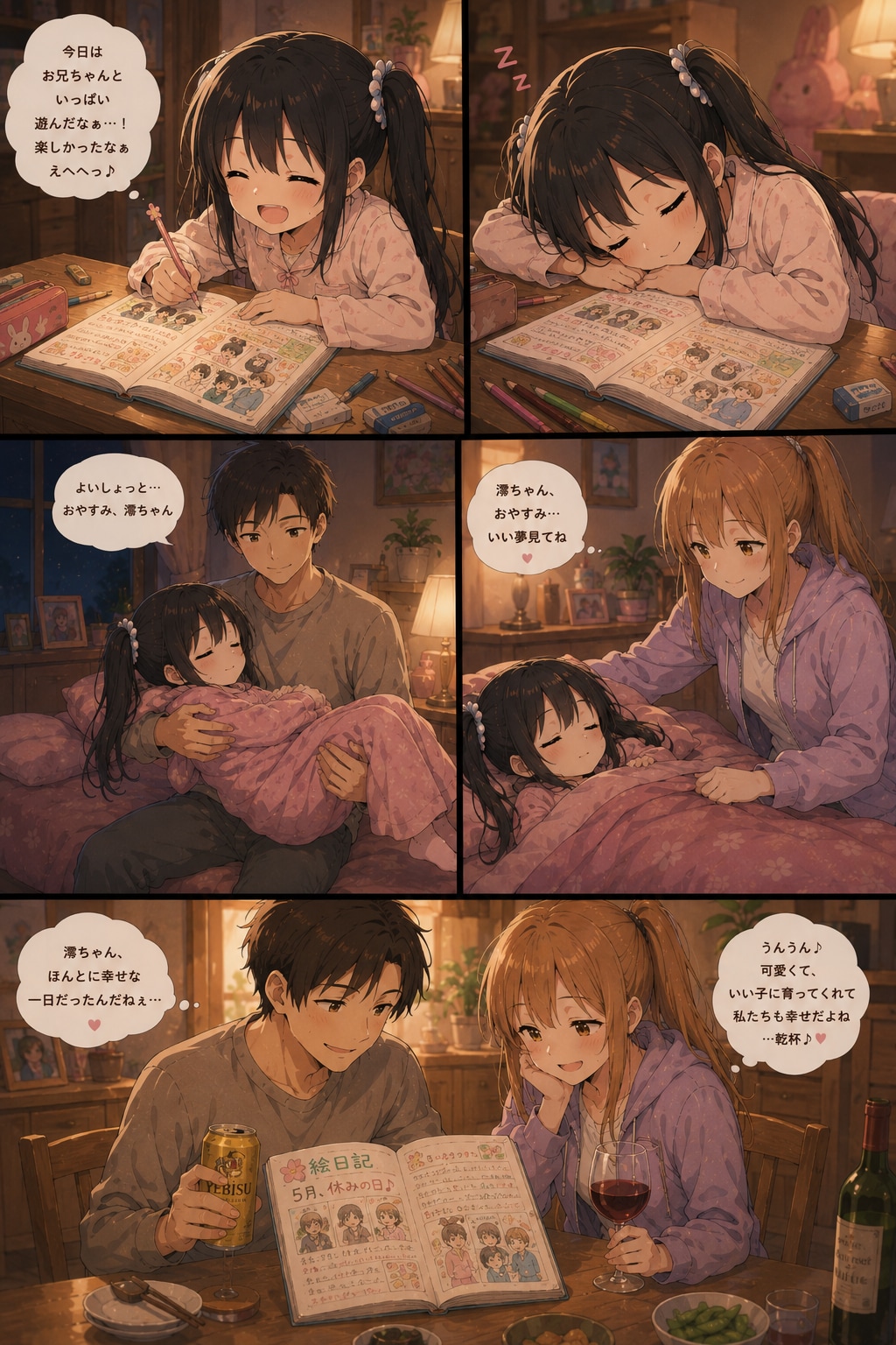 澪（みお）ちゃん家族　陽くんとの1日
