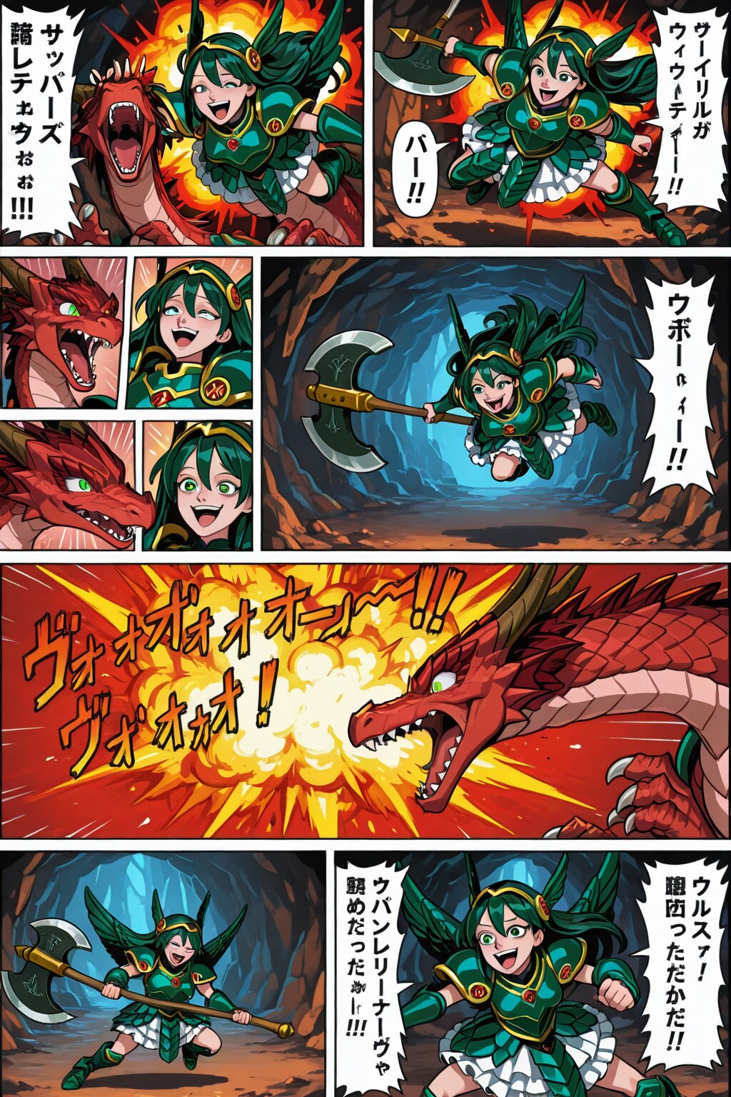 戦女神(たたかえ)！竜絶殺娘(ドラゴンバスターちゃん)！