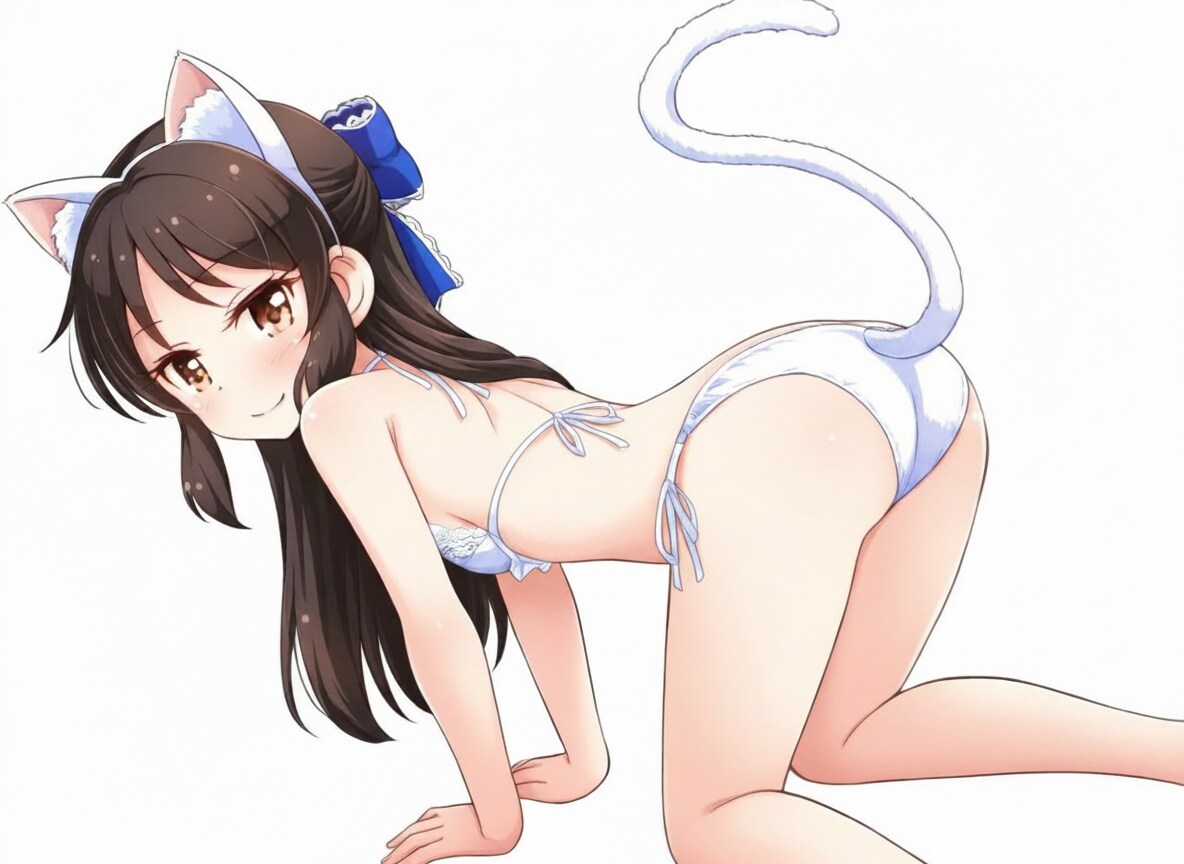 橘ありす 猫ビキニ