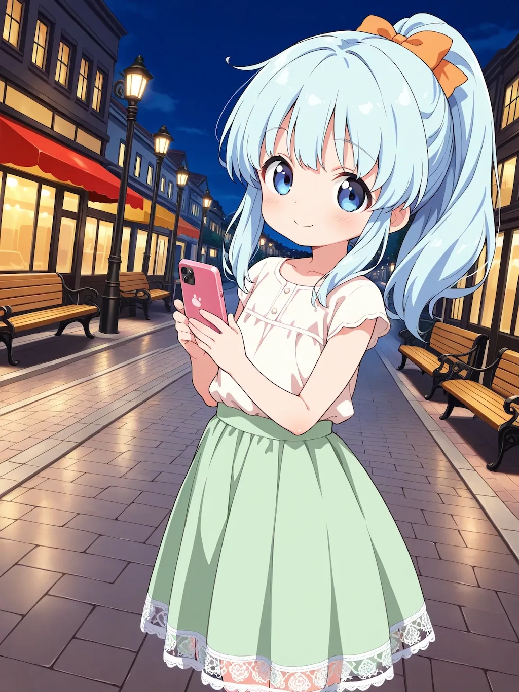 買い物帰り9
