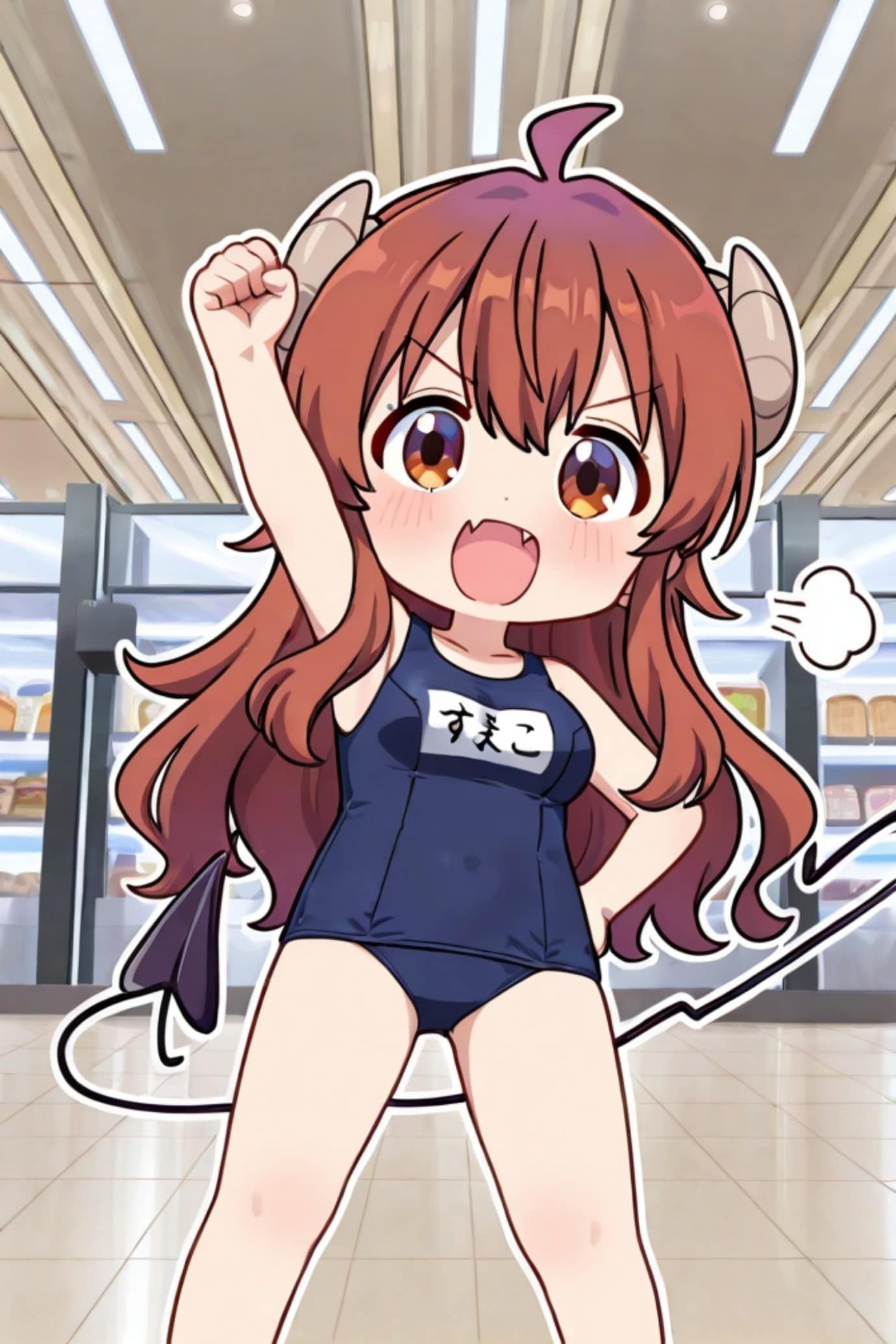 スク水シャミ子