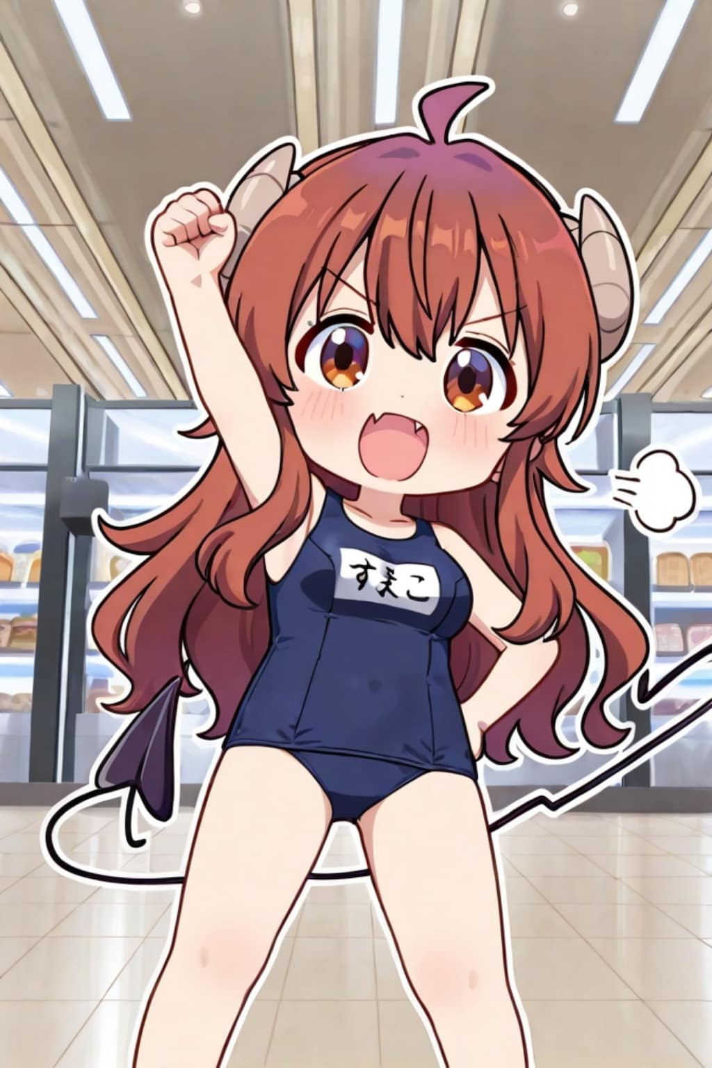 スク水シャミ子
