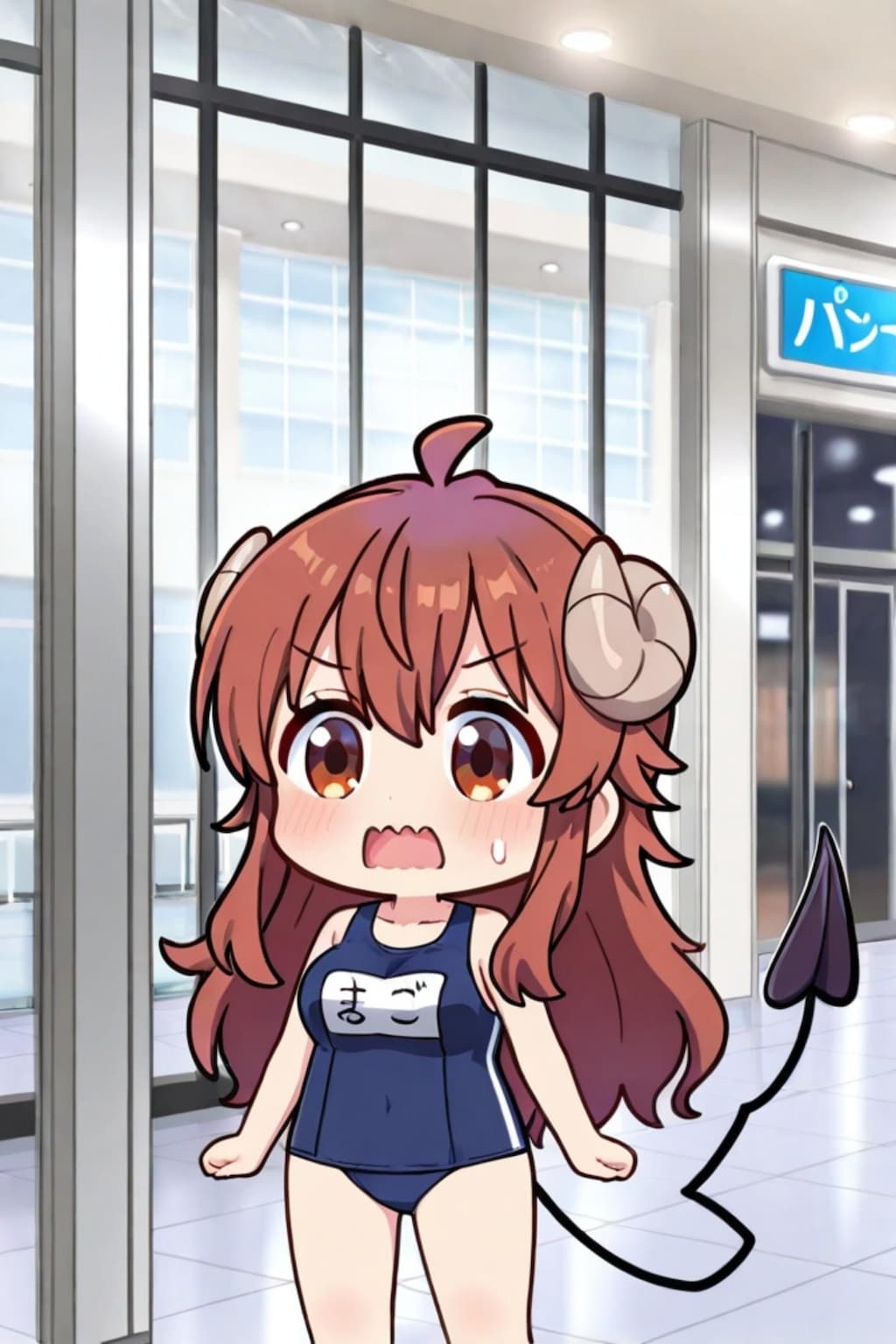 スク水シャミ子