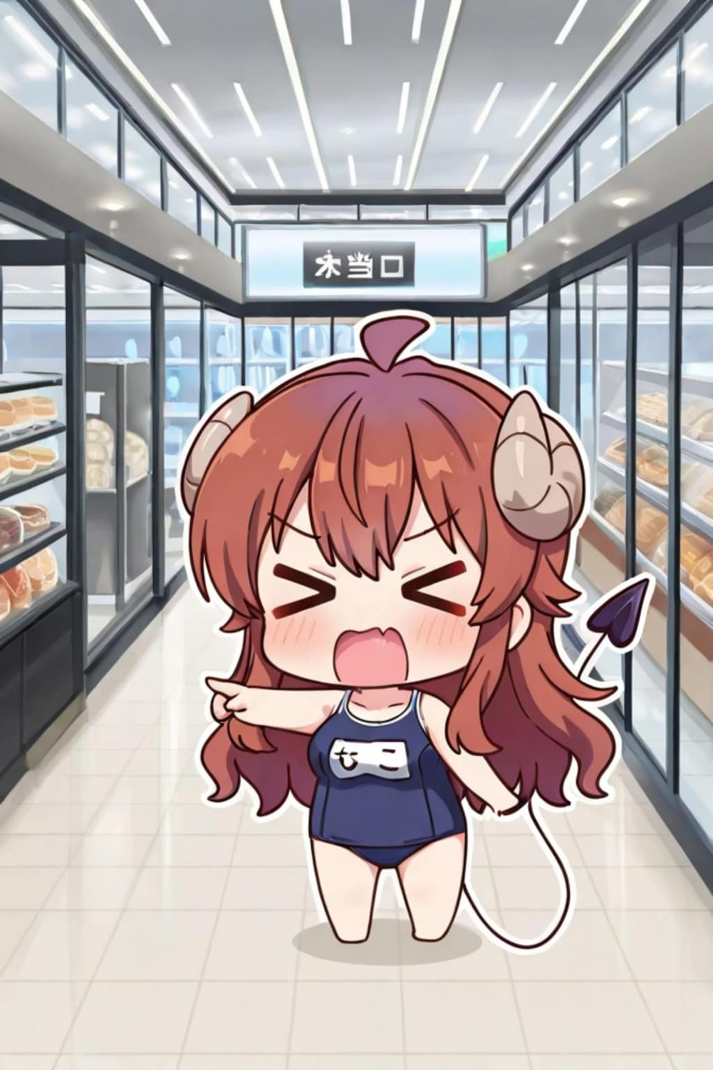 スク水シャミ子