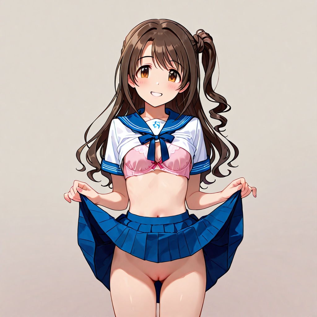 島村卯月のセーラー服