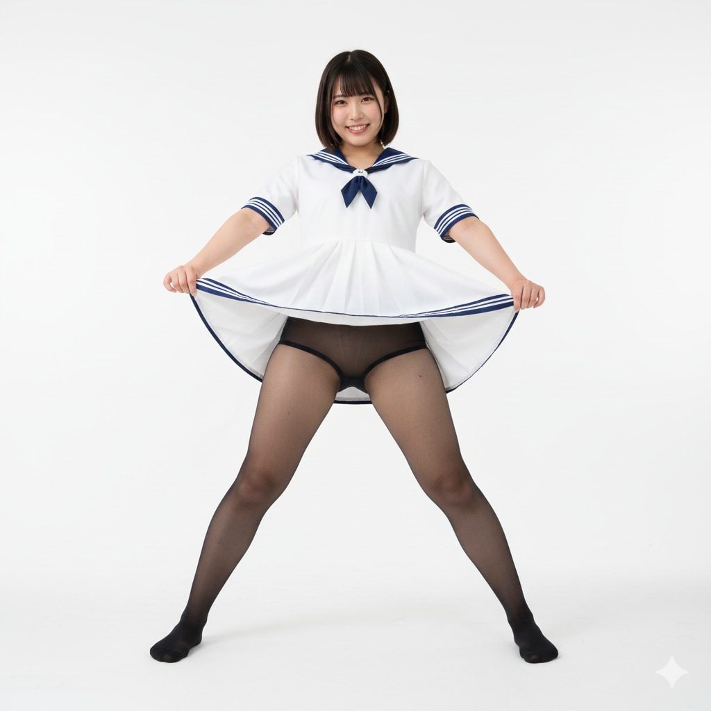 白ワンピース制服っていいよね