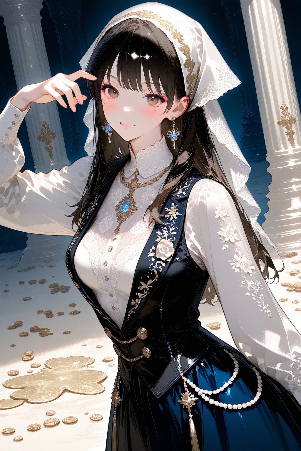 キプロスのギリシャ系女性の民族衣装