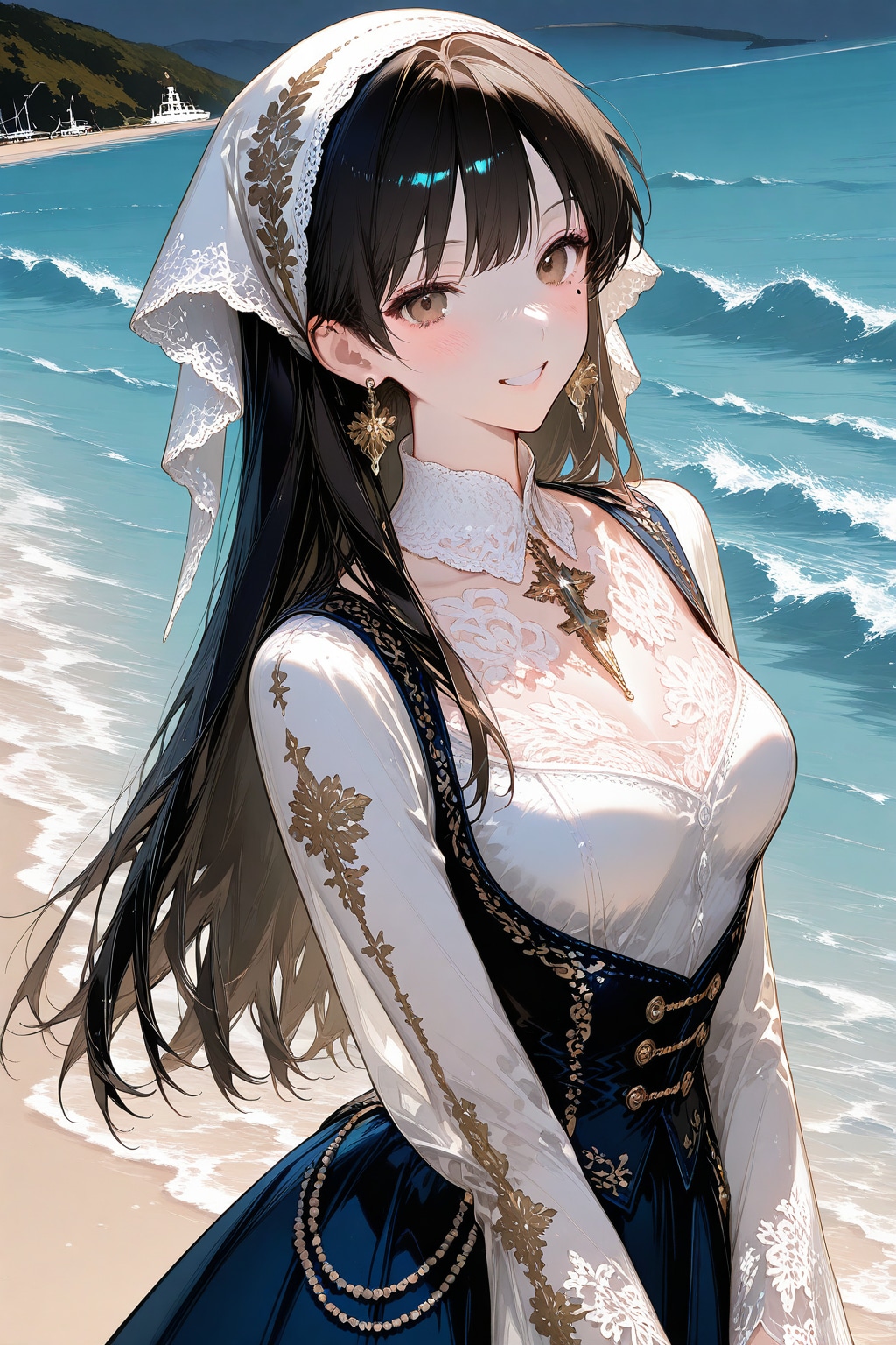 キプロスのギリシャ系女性の民族衣装