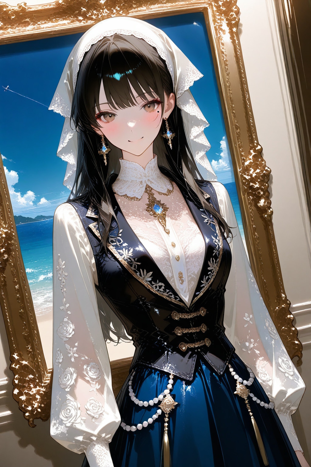 キプロスのギリシャ系女性の民族衣装