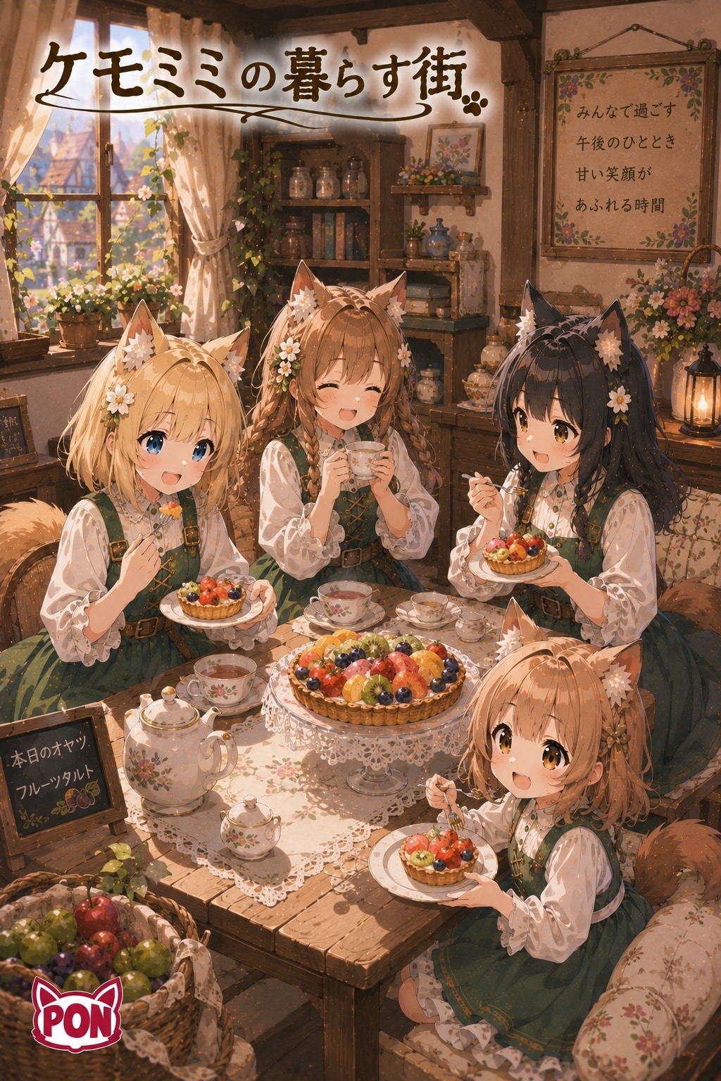 ケモミミの暮らす街