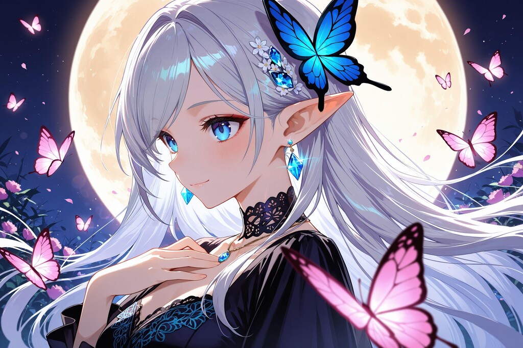 リリスさんのブラックピンク