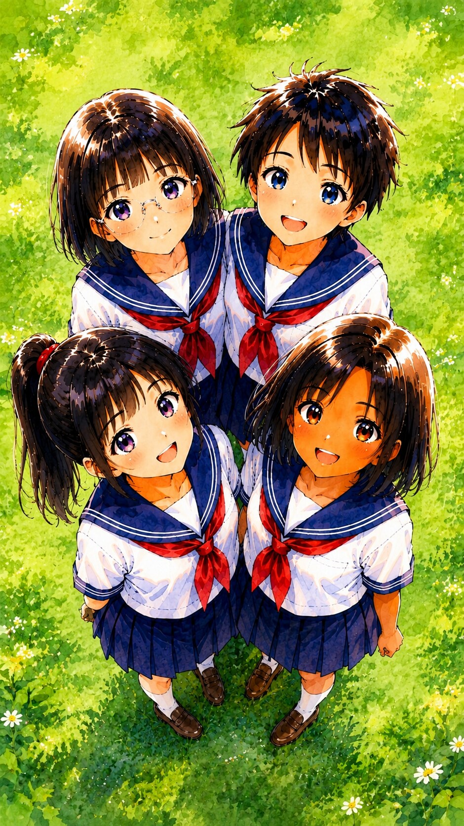仲良し4人組