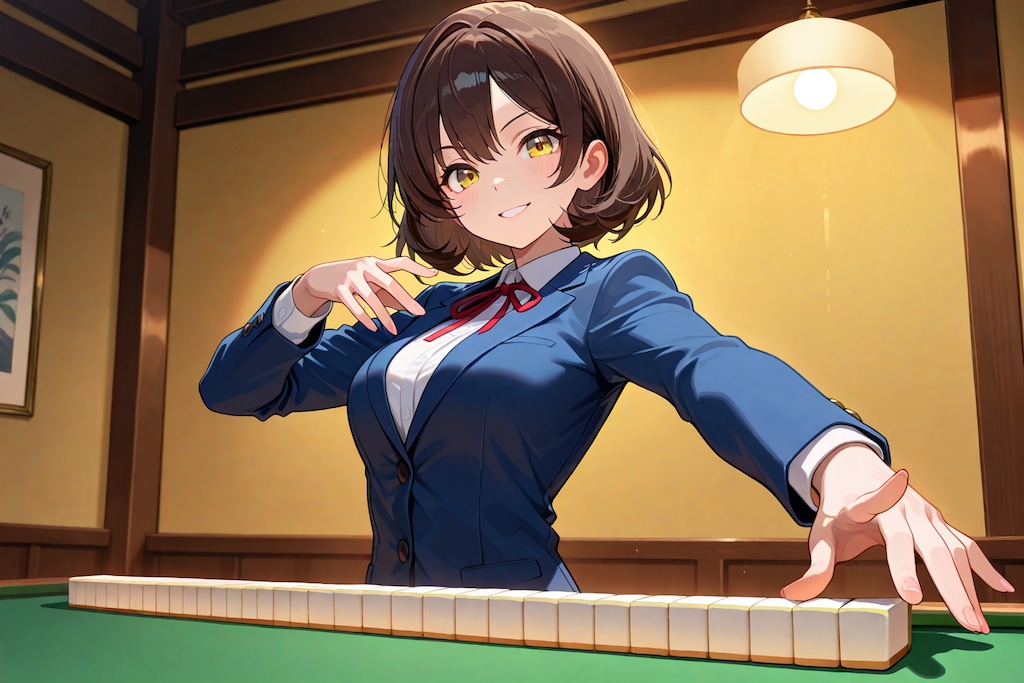 堂々とイカサマでアガる人