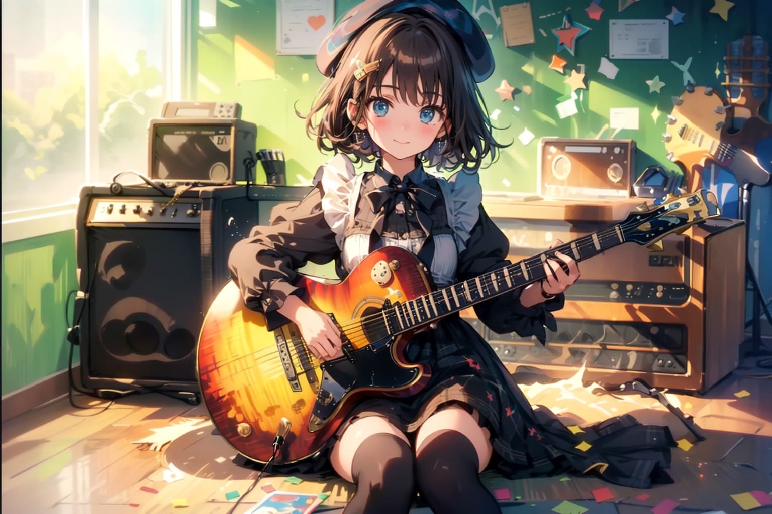 ギター | の人気AIイラスト・グラビア