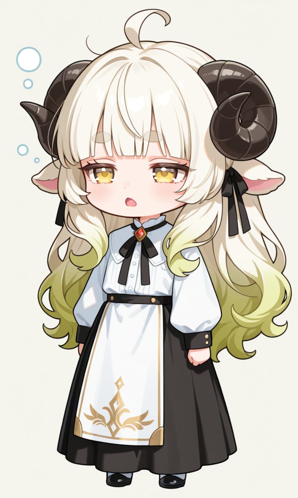 blunt bangs, thick eyebrows,(アイコンの子)