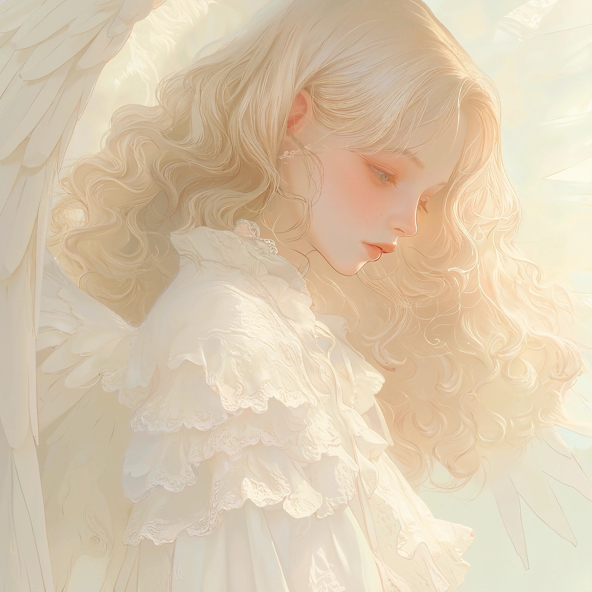 白く | の人気AIイラスト・グラビア