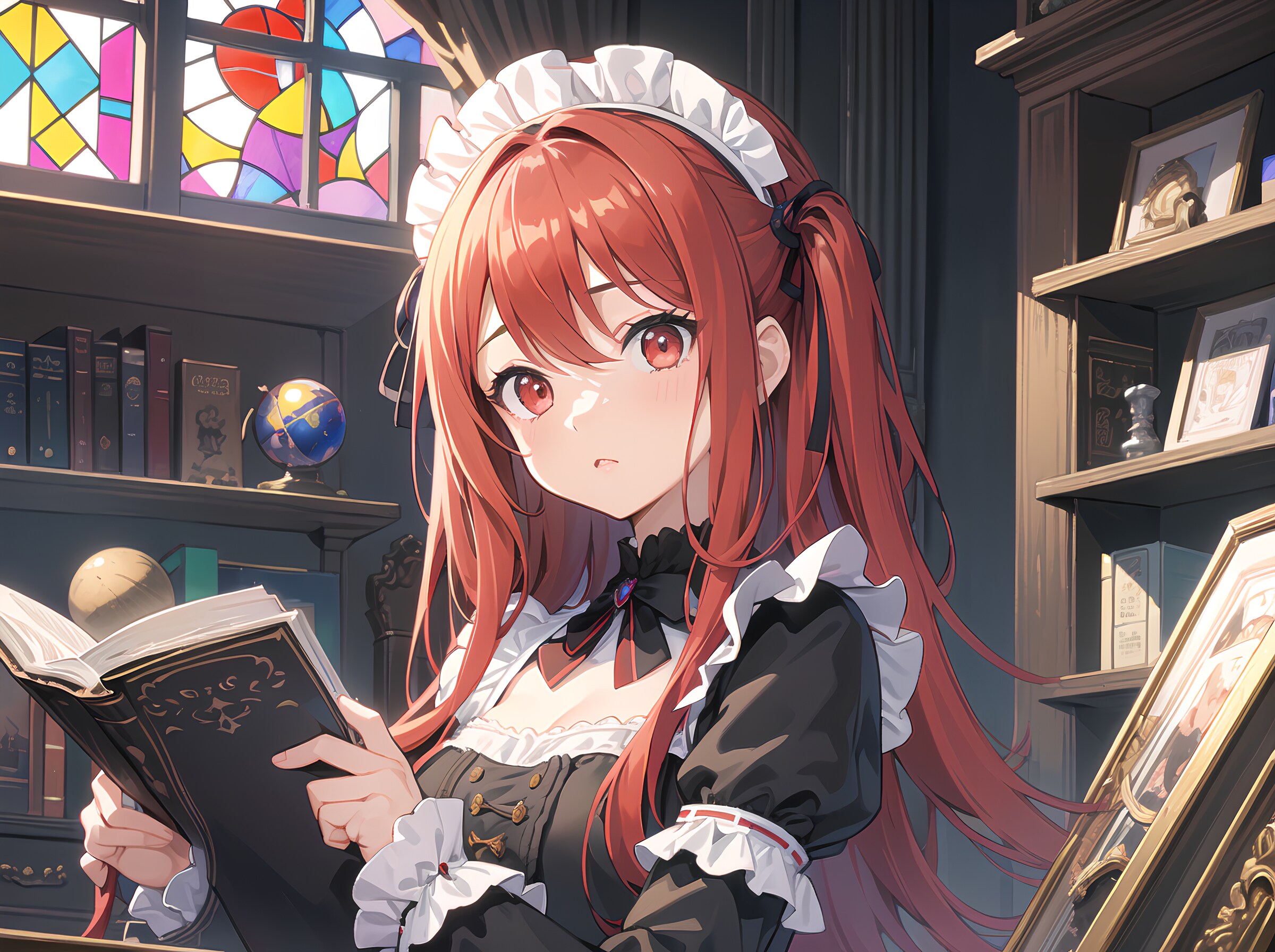 図書館メイド