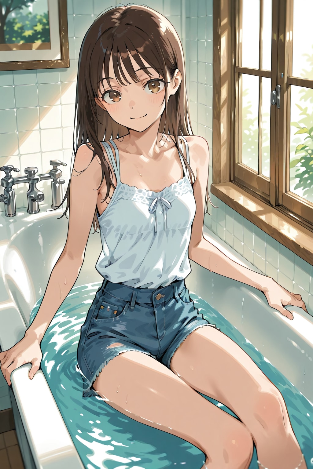 お風呂 | の人気AIイラスト・グラビア