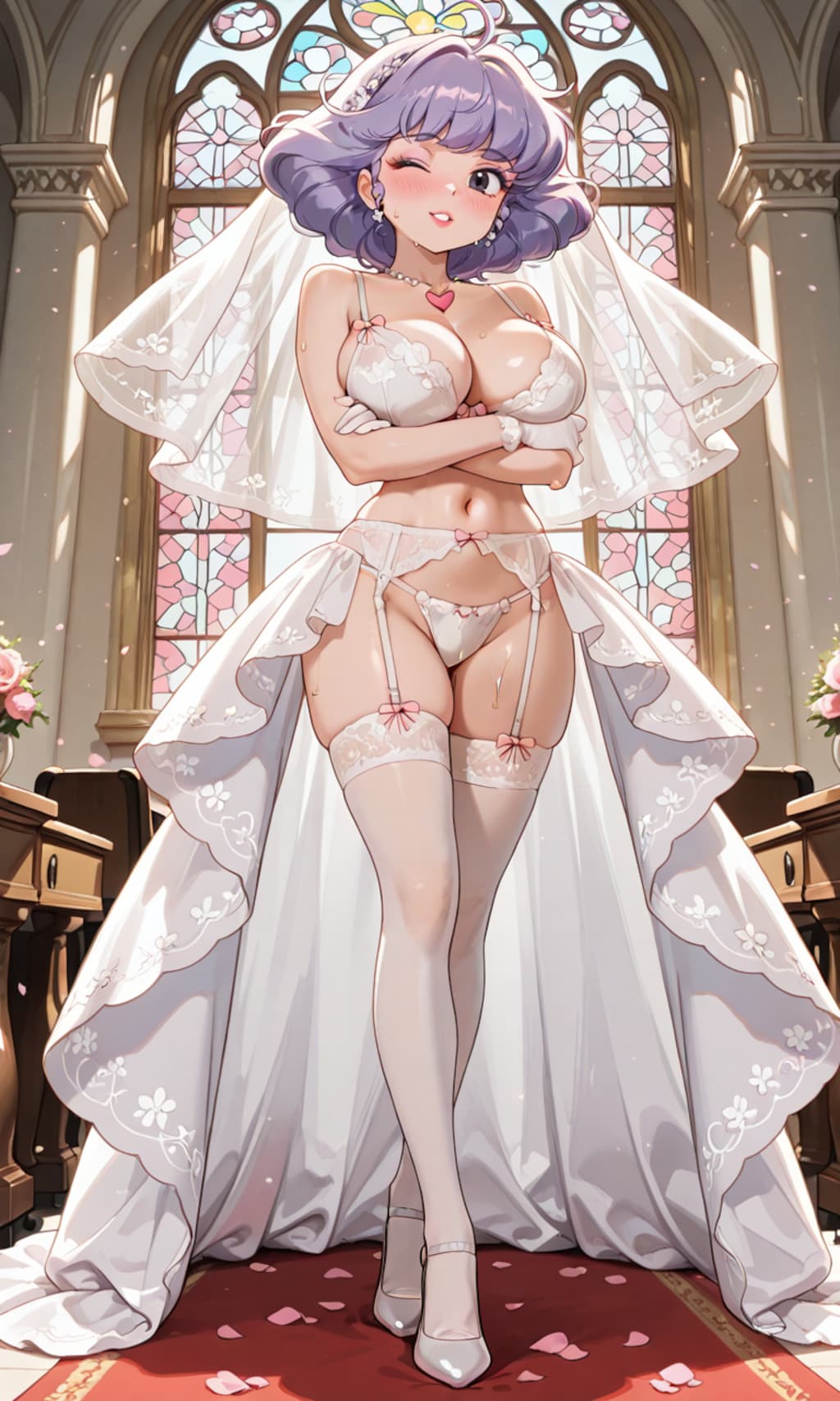 あの魔法少女のウエディングランジェリー♡ ①→7月28日ルーキーデイリーランキング1位記念♡