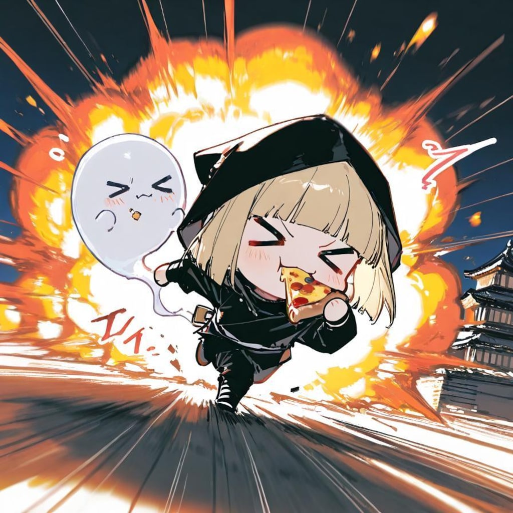 隠 密 行 動 (爆音)🍕💥💥💥