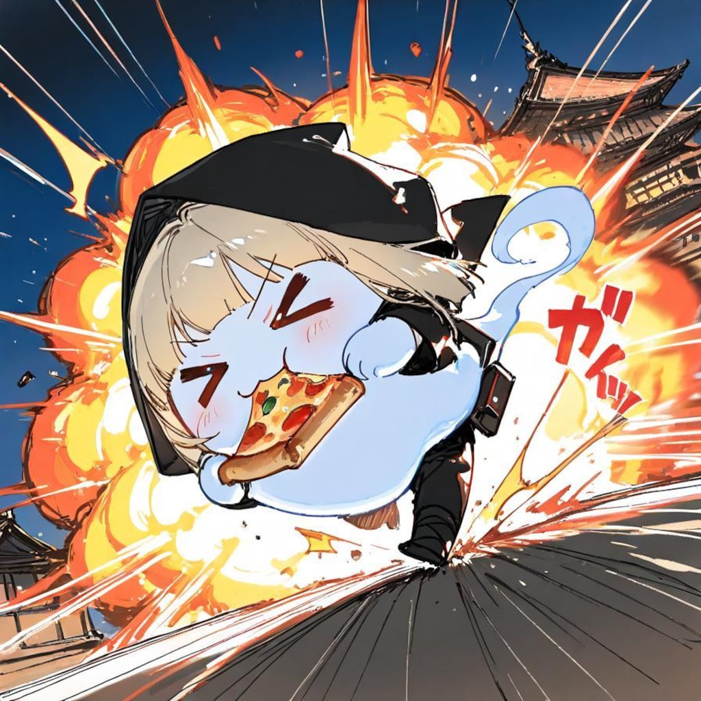 隠 密 行 動 (爆音)🍕💥💥💥