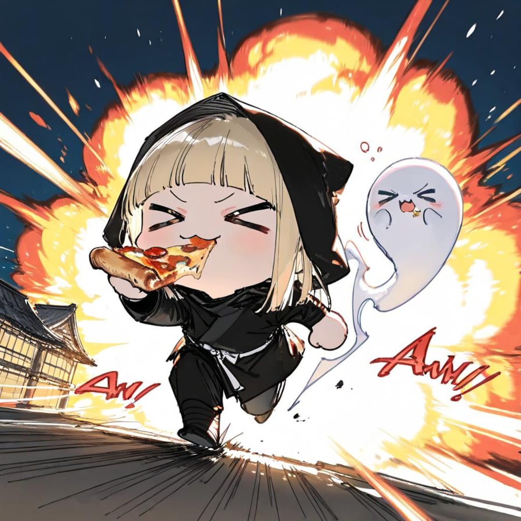 隠 密 行 動 (爆音)🍕💥💥💥