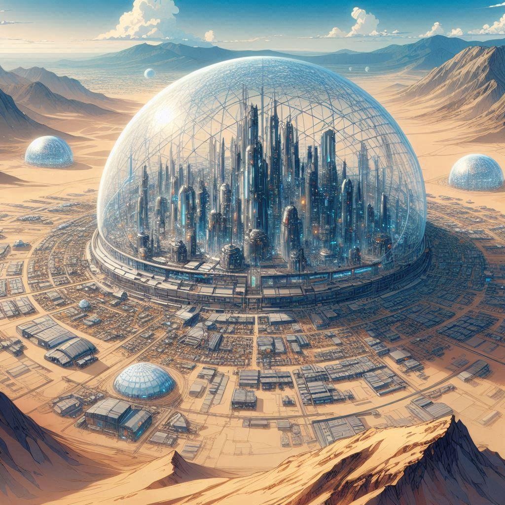 ドーム型コロニー