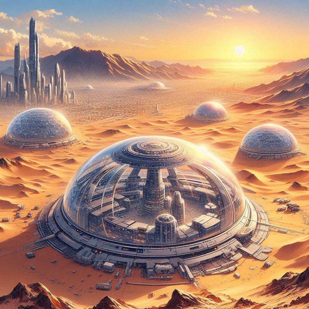 ドーム型コロニー