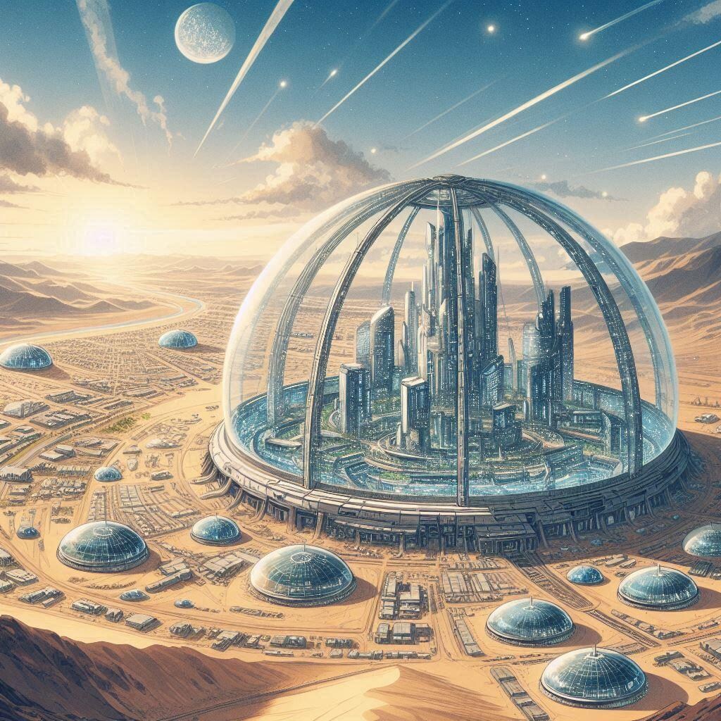 ドーム型コロニー