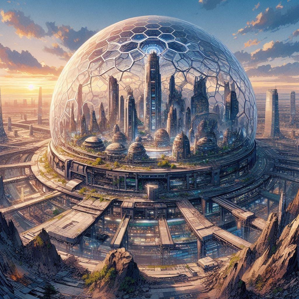 ドーム型コロニー