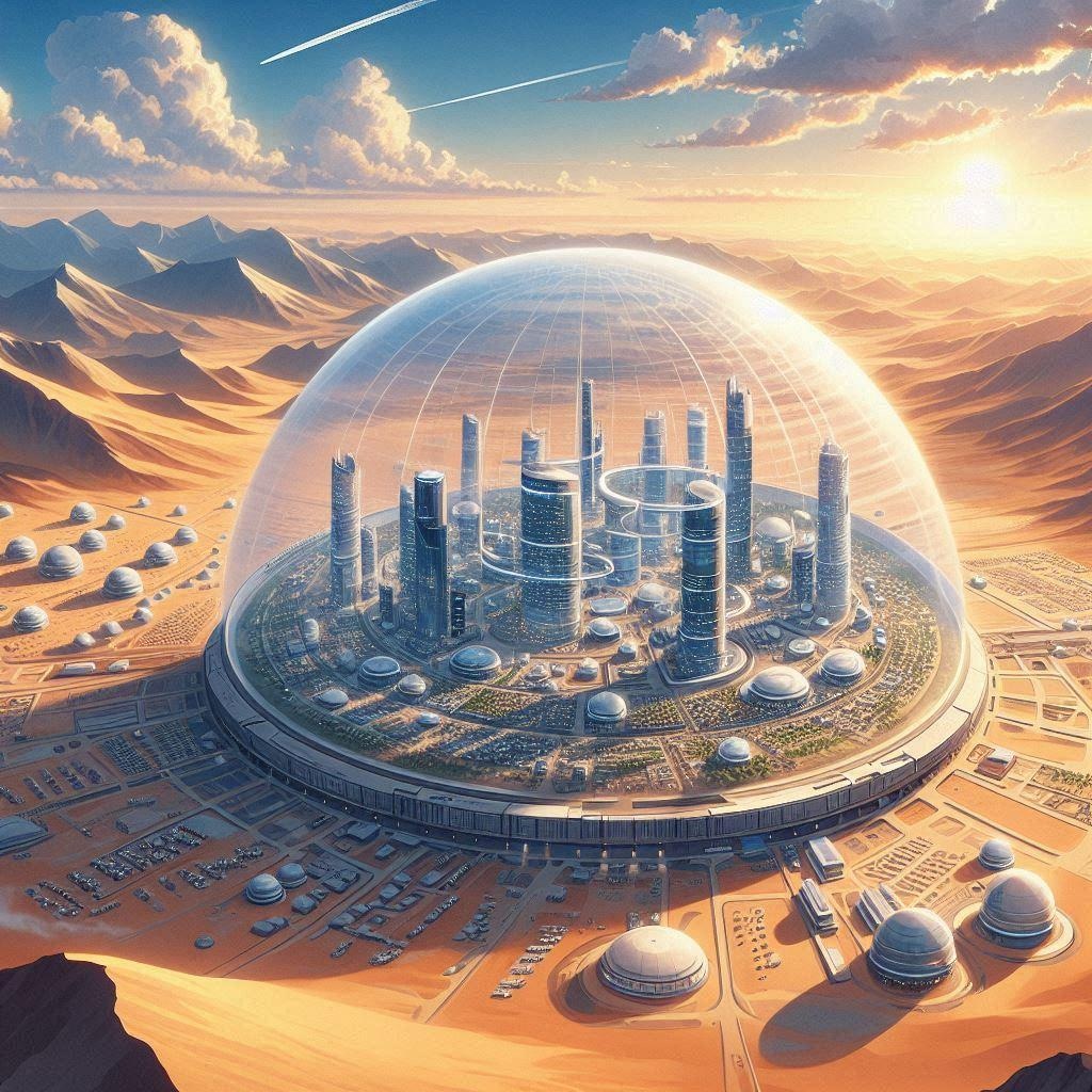 ドーム型コロニー