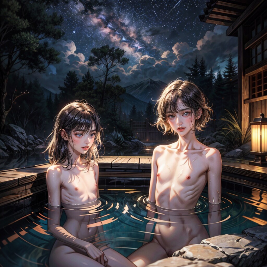 修学旅行のお風呂スナップ写真36