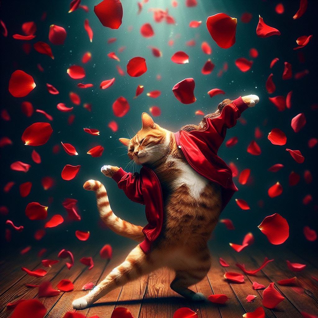 モテたい猫たちのダンス