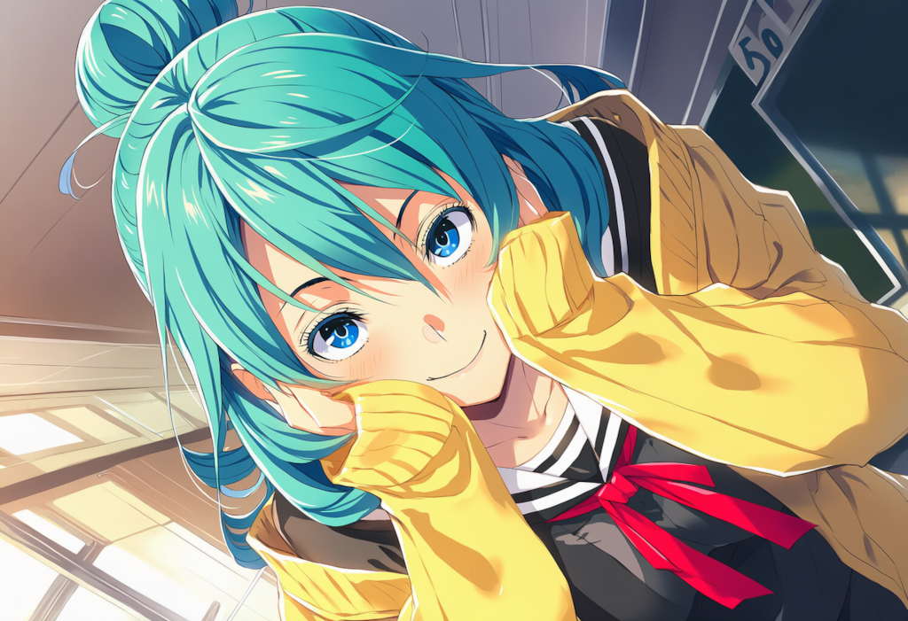 あったかカーディガン