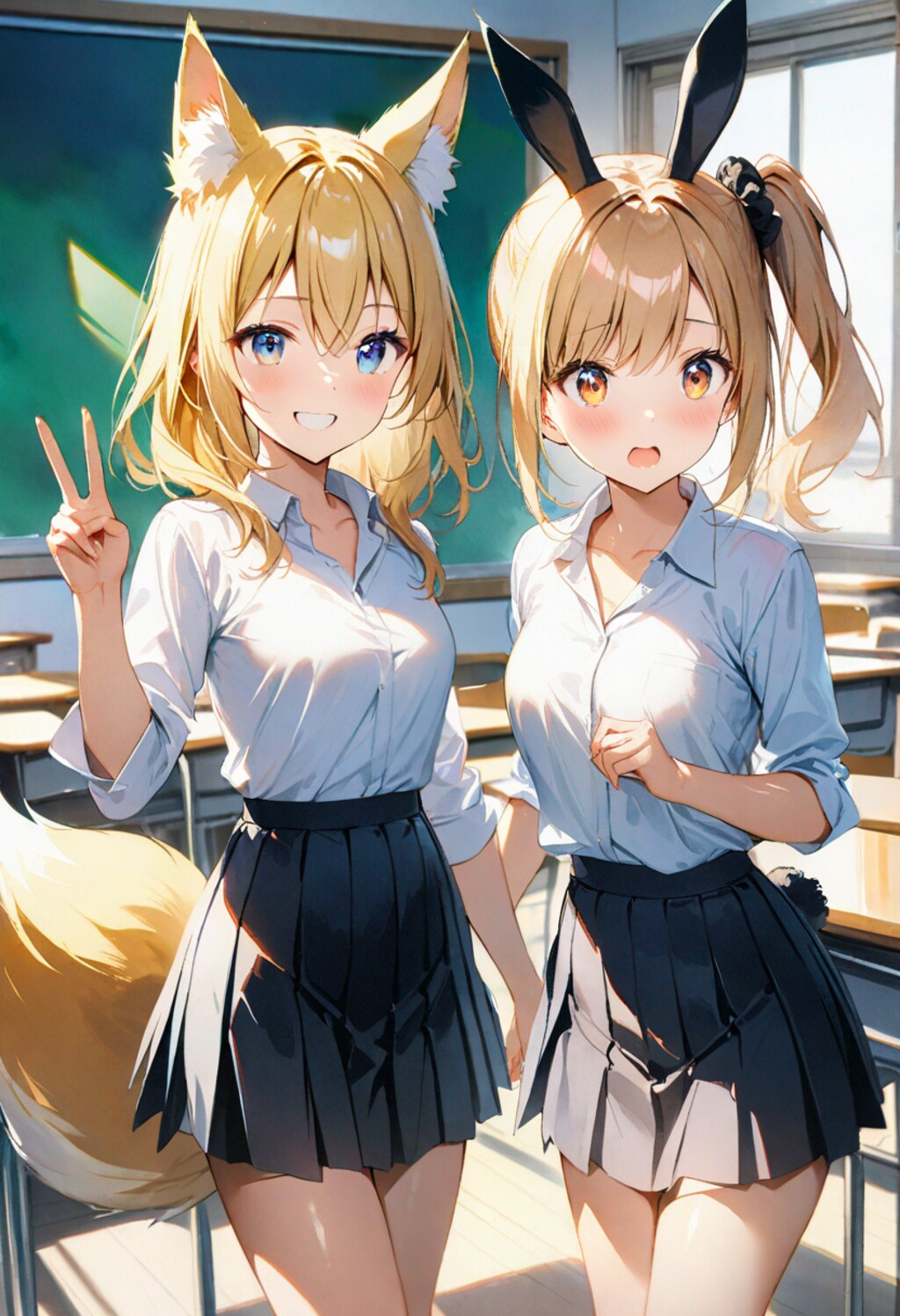 睦月ちゃんのいたずら