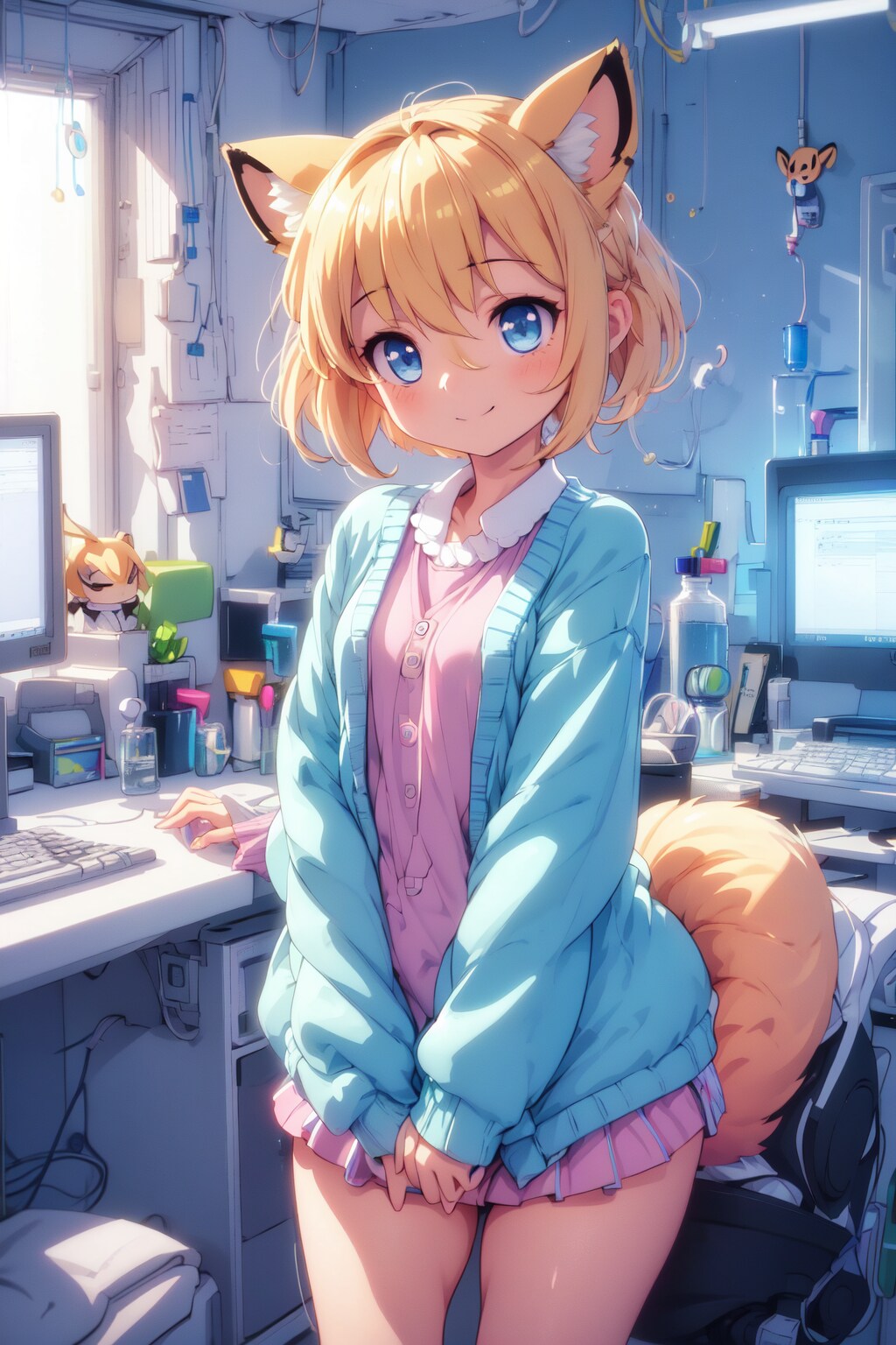 実はキツネちゃん