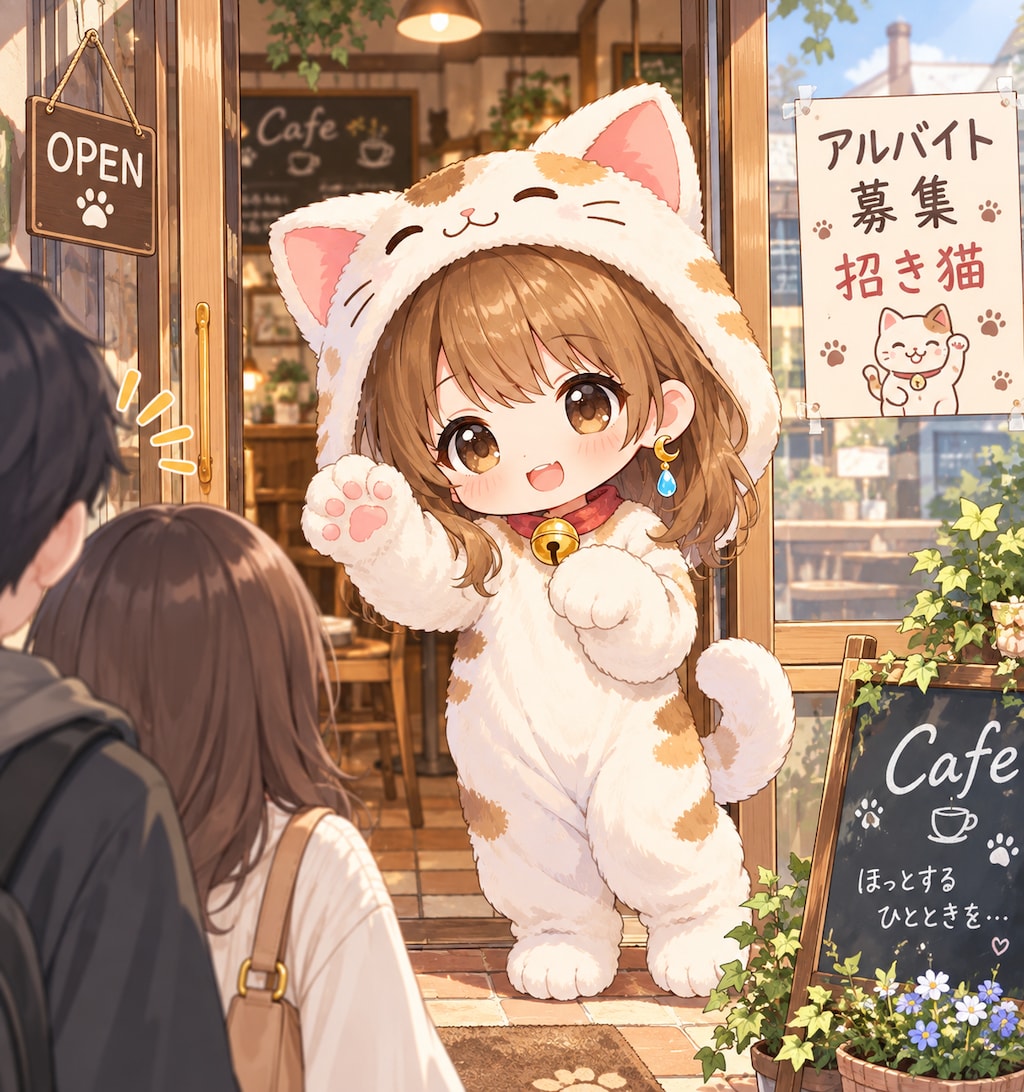 お客様を招くだけのお仕事...