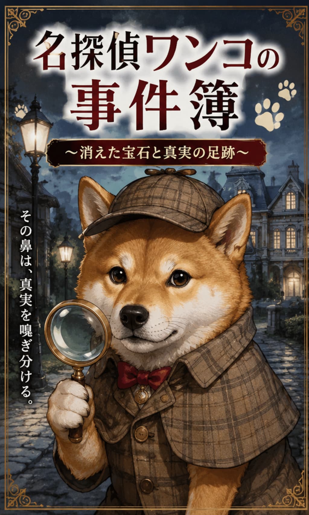 推理小説「名探偵ワンコの事件簿」