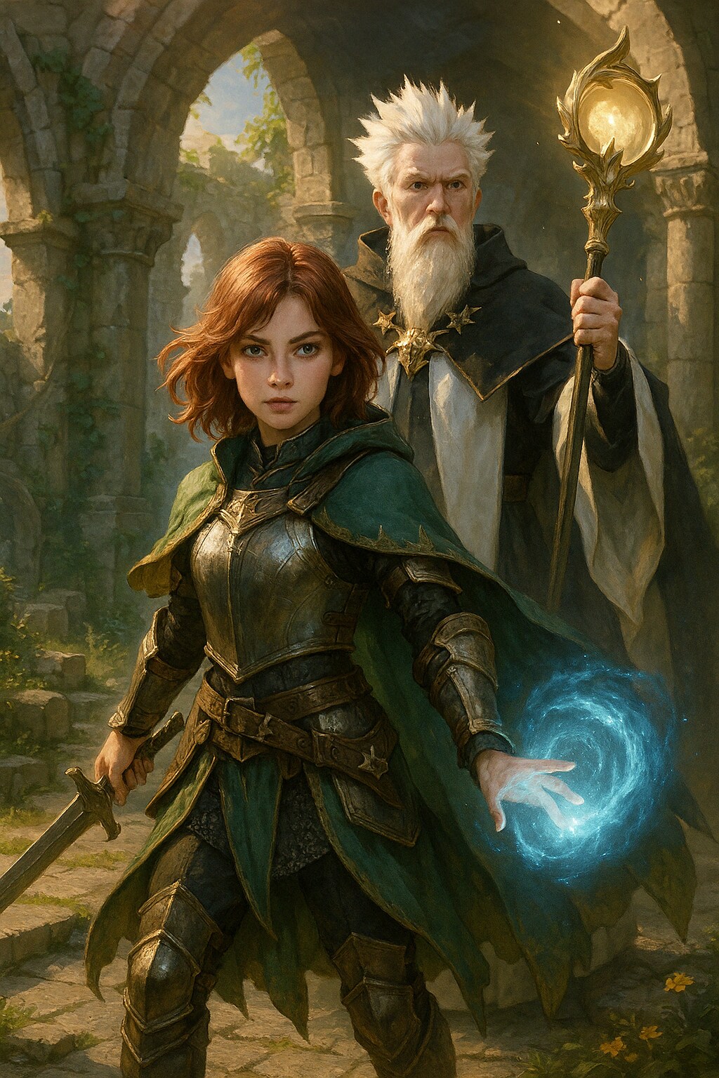 キャシーアンと僧侶バーニス